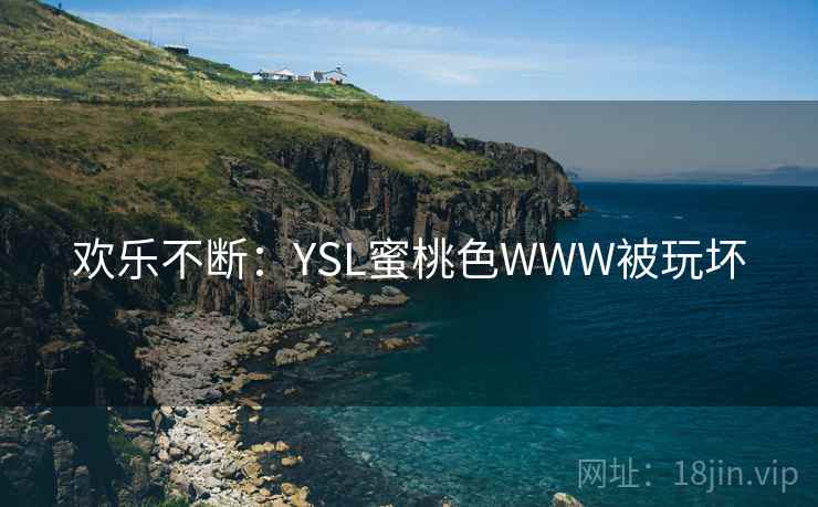 欢乐不断：YSL蜜桃色WWW被玩坏
